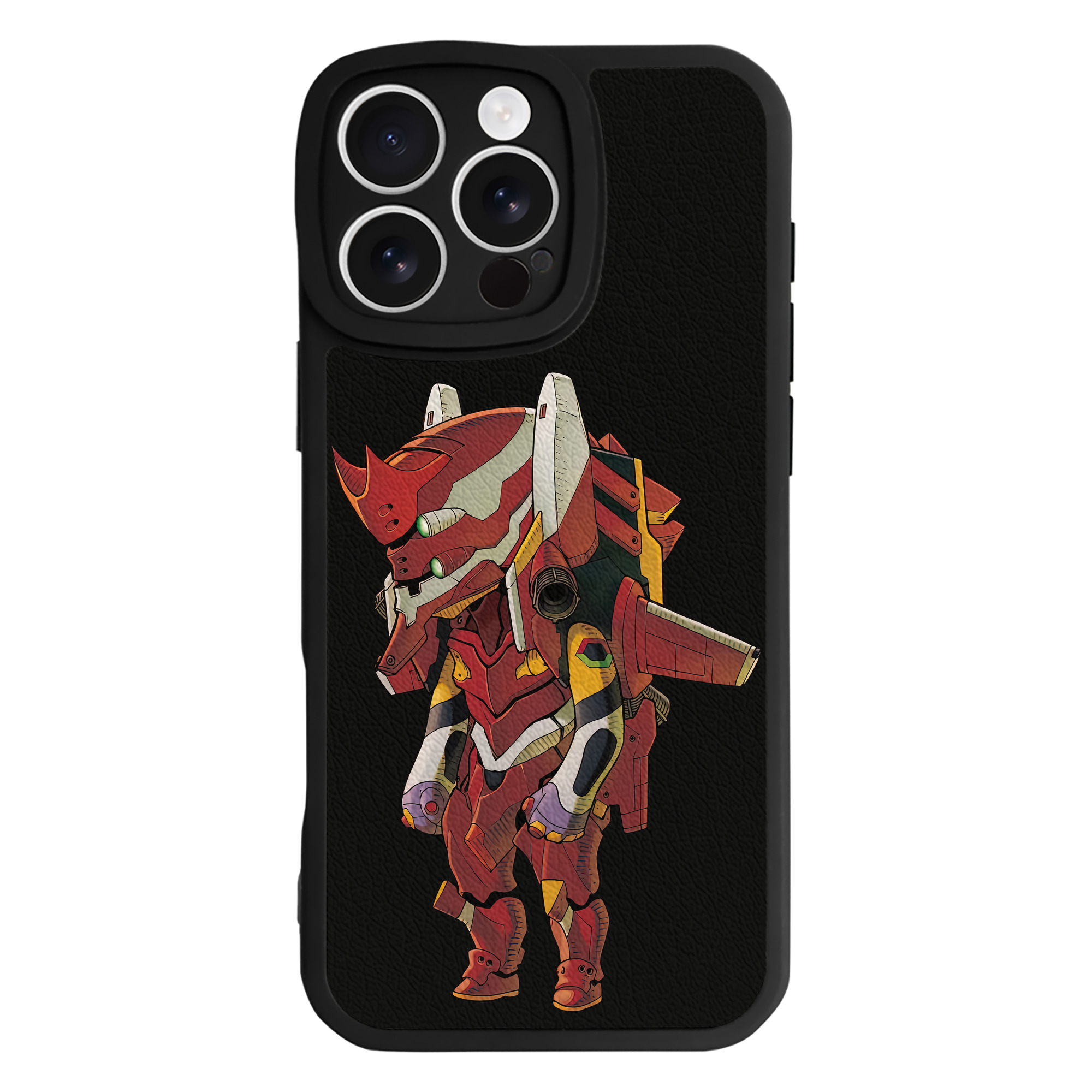 （画像用） EVA 新世紀エヴァンゲリオン 【iPhone 16シリーズ対応】シリコンスマホケース（レザー調） 材質：シリコン